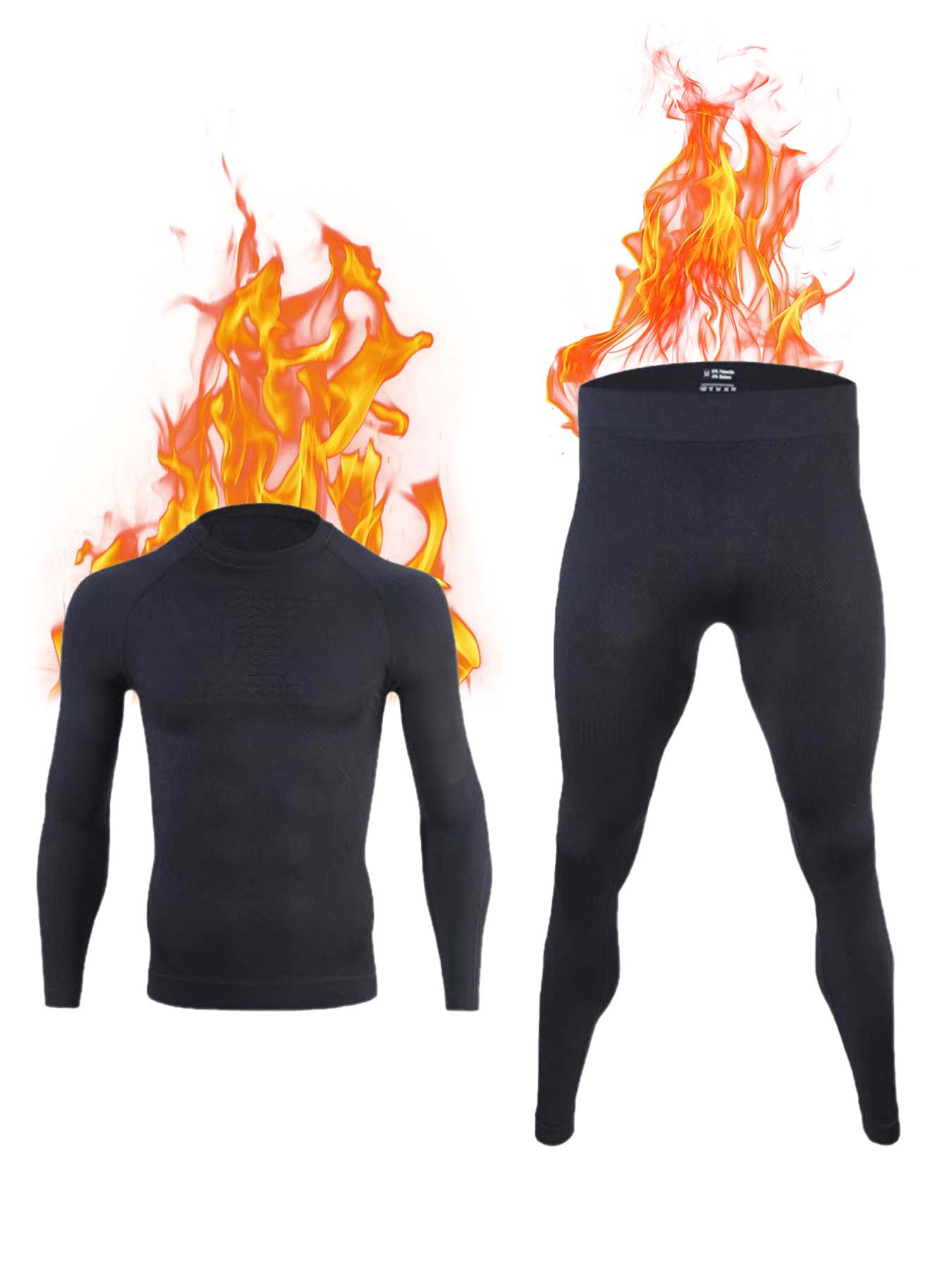 Thermal Base Layer - 남성용 보온 내의 세트, 겨울 스키