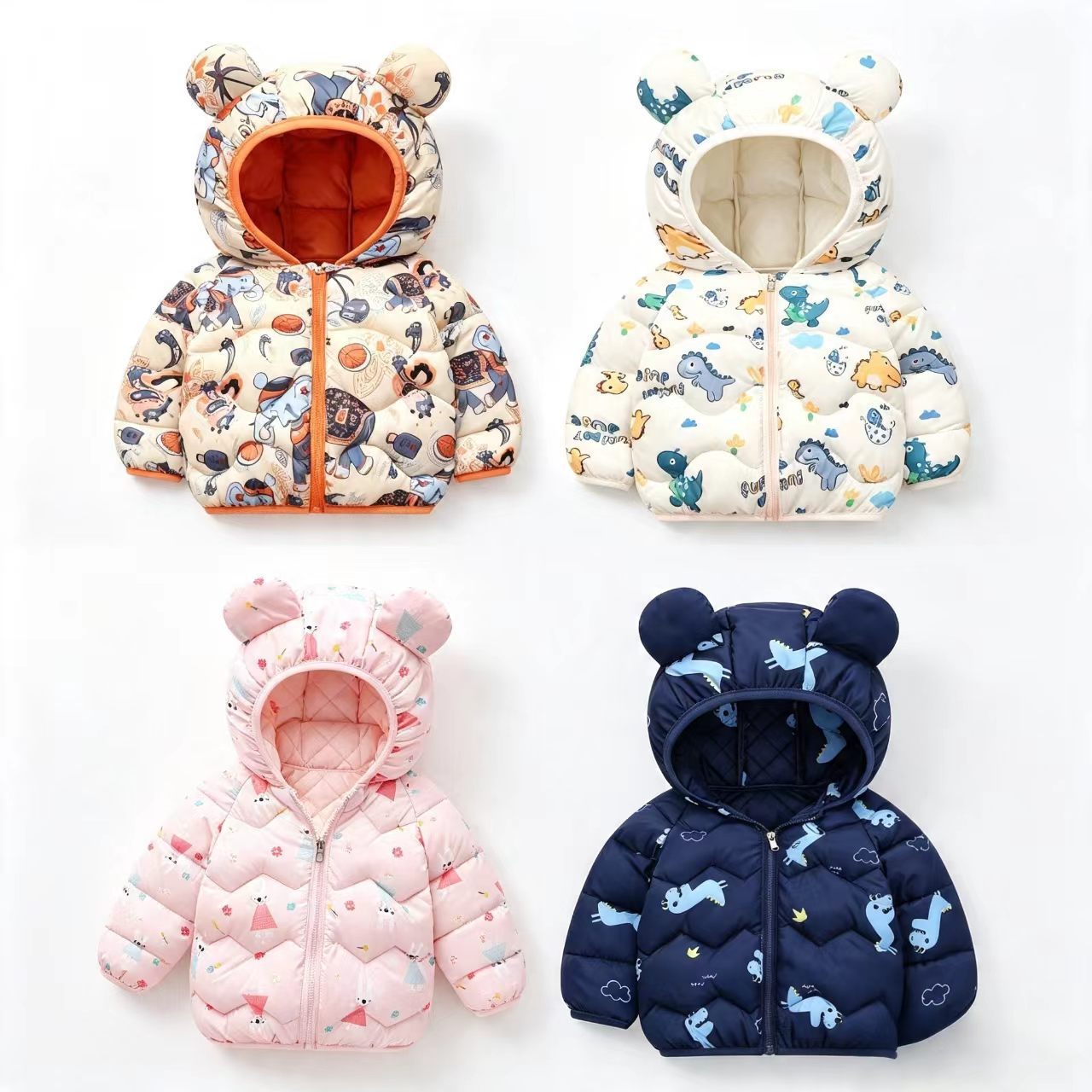 Winter Clothing Toddler Girl - 어린이 코트 아기 만화 재킷 소년