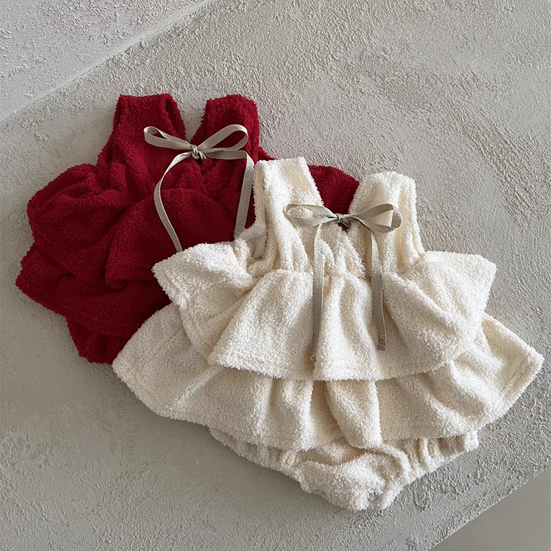 Winter Clothing Toddler Girl - 2025 겨울 신생아 여아 민소매 플리스