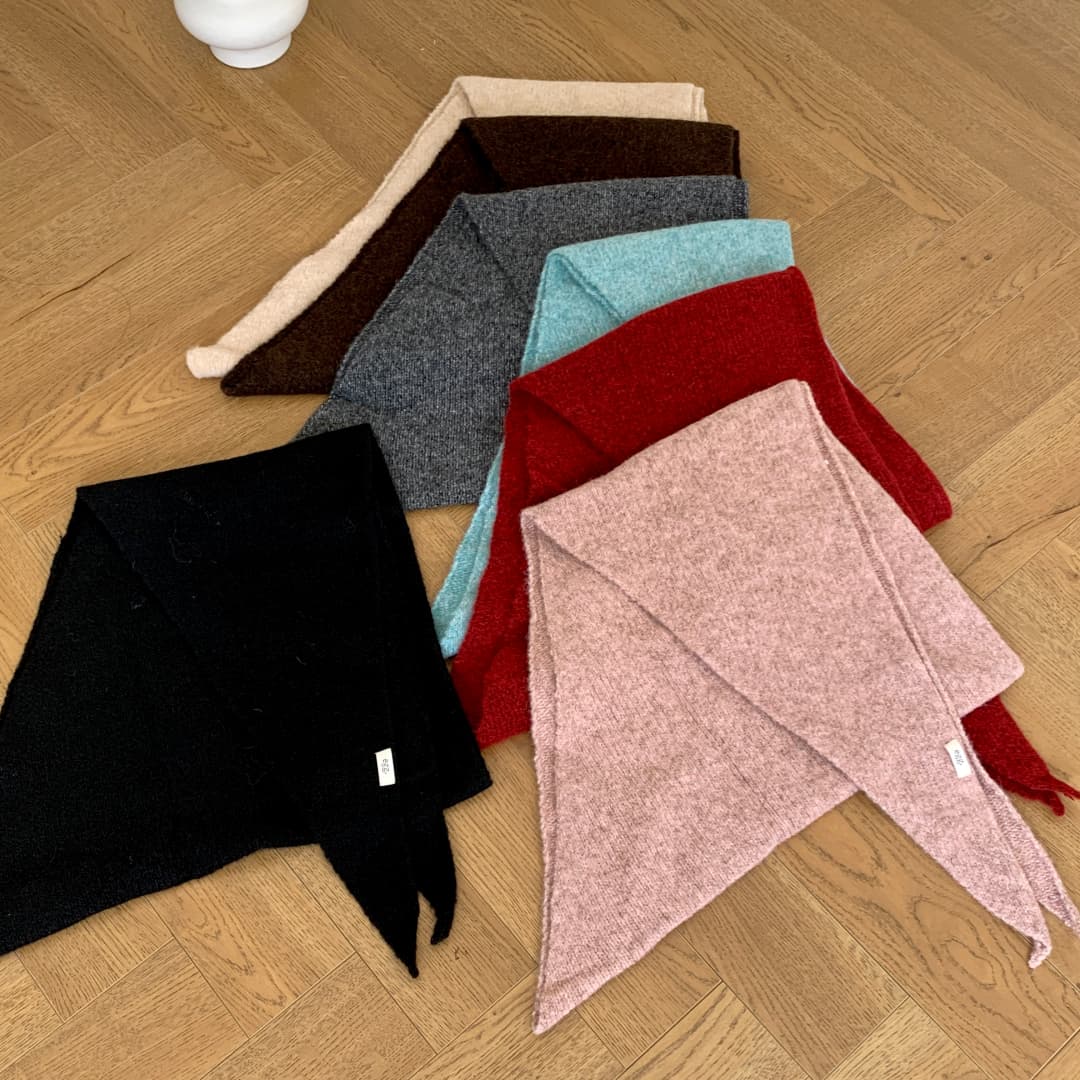 2026 새로운 한국어 삼각형 스카프 틈새 울 삼각형  - Winter Clothing Korea 리뷰 및 가격
