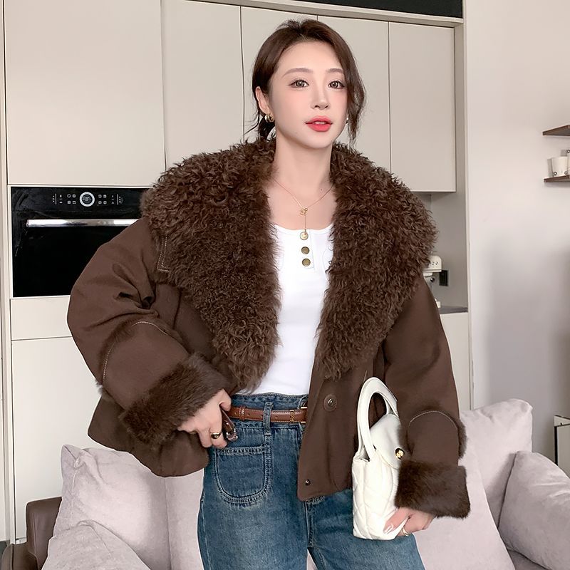 새로운 90% 오리털 플러스 토끼털 재킷 여성용 거위털 - Winter Clothing H&M 리뷰 및 가격