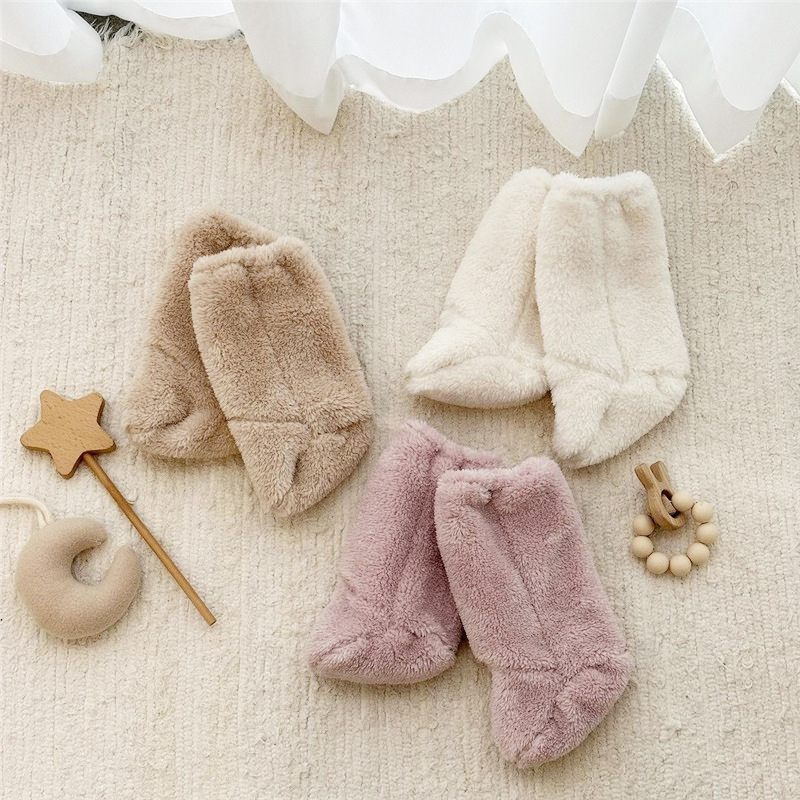 따뜻한 겨울 아기 양말 산호 양털 양말 유아 소년 소녀 - Winter Clothing Toddler Girl 리뷰 및 가격