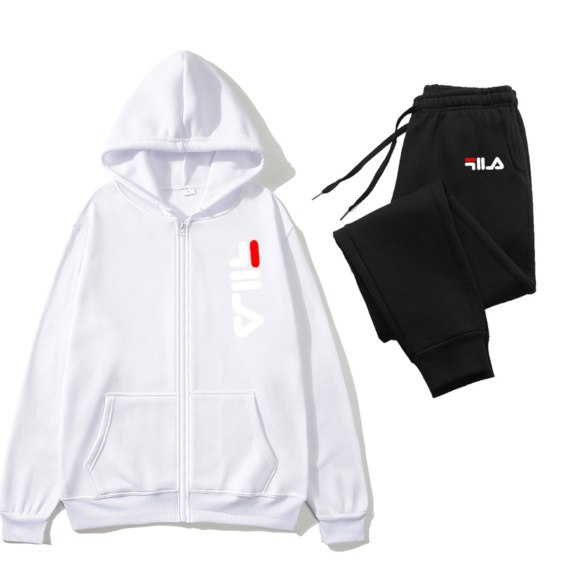 남성용 2피스 트랙수트 지퍼 카디건 재킷과 스트라이프  - Winter Clothing For Men 리뷰 및 가격