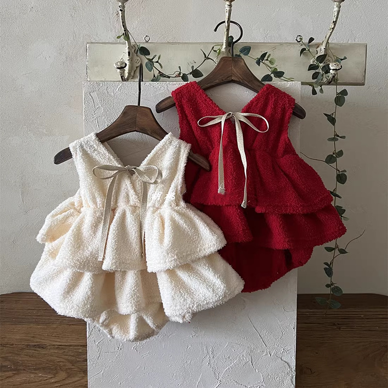 2025 겨울 신생아 여아 민소매 플리스 바디수트 신생 - Winter Clothing Toddler Girl 리뷰 및 가격