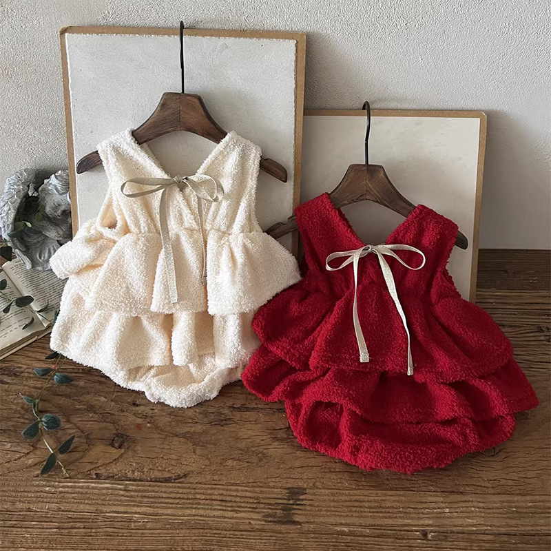 2025 겨울 신생아 여아 민소매 플리스 바디수트 신생 - Winter Clothing Toddler Girl 리뷰 및 가격