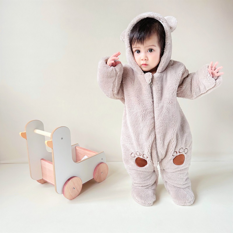 아기 롬퍼 귀여운 유아 여아용 점프수트 겨울용 따뜻한  - Winter Clothing Toddler Girl 리뷰 및 가격