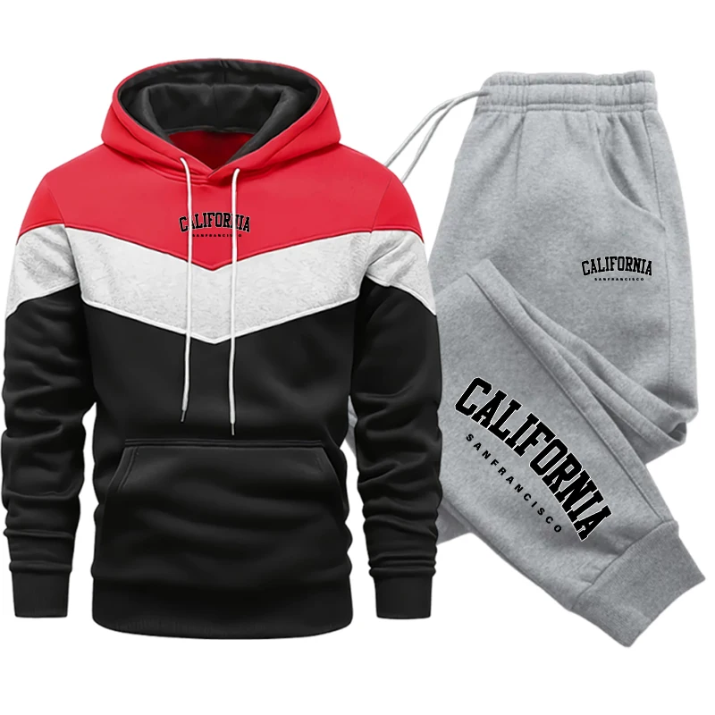 패션 남성 트레이닝복 프린트 캐주얼 후드티 스웨트셔츠  - Winter Clothing For Men 리뷰 및 가격