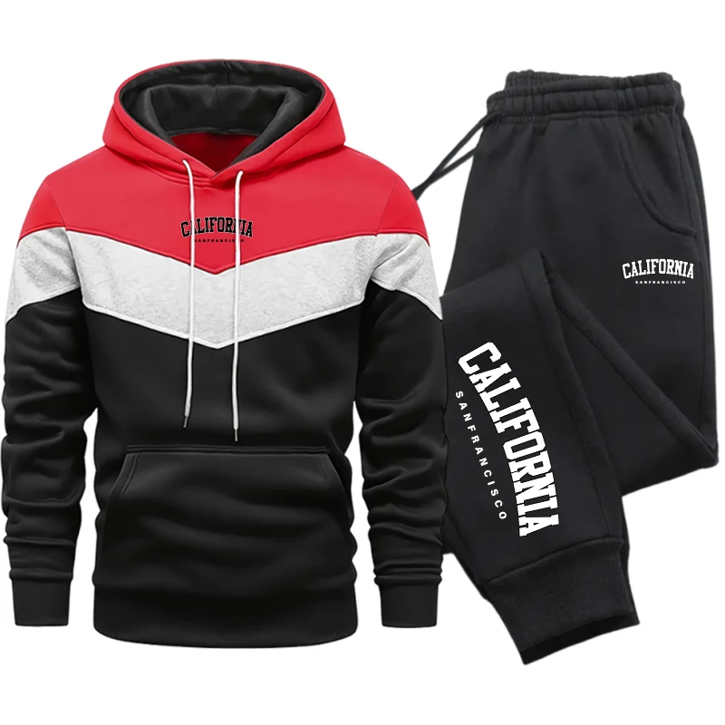 패션 남성 트레이닝복 프린트 캐주얼 후드티 스웨트셔츠  - Winter Clothing For Men 리뷰 및 가격