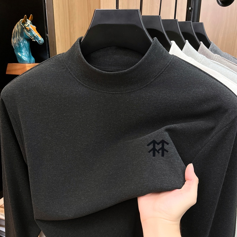 남성용 보온 가을 겨울 프린트 티셔츠 패션 편안한 긴소 - Winter Clothing For Men 리뷰 및 가격